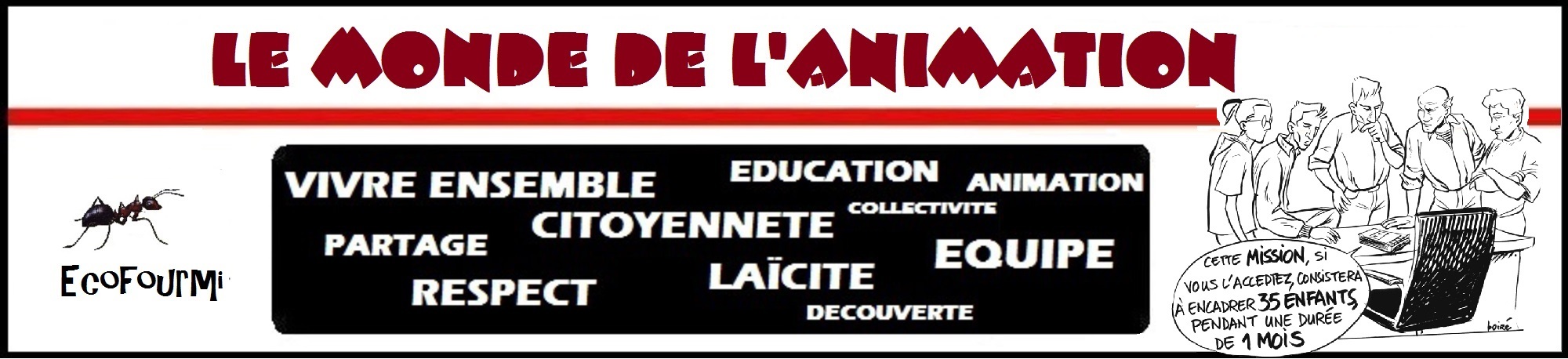 Le monde de l'animation